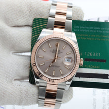 Indlæs billede til gallerivisning Rolex Datejust ref. 126331 Sundust Dial - Full set
