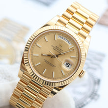 Load image into Gallery viewer, Rolex Day-Date 40 ref. 228238 &quot;The President&quot; - Champagne Dial - Full Set
