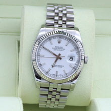 Carica l'immagine nel visualizzatore di Gallery, Rolex Datejust ref. 116234 White Dial - Jubilee - Full Set
