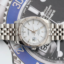 Carica l'immagine nel visualizzatore di Gallery, Rolex Datejust ref. 116234 White Dial - Jubilee - Full Set
