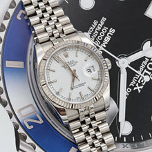 Carica l'immagine nel visualizzatore di Gallery, Rolex Datejust ref. 116234 White Dial - Jubilee - Full Set
