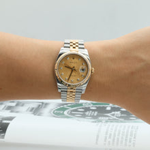 Załaduj obraz do przeglądarki galerii, Rolex Datejust ref. 116233 Computer Champagne Diamonds Dial - Full Set
