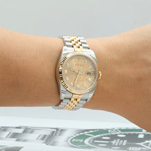 Załaduj obraz do przeglądarki galerii, Rolex Datejust ref. 116233 Computer Champagne Diamonds Dial - Full Set
