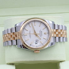 Indlæs billede til gallerivisning Rolex Datejust ref. 116203 Silver Dial Jubilee - Full Set
