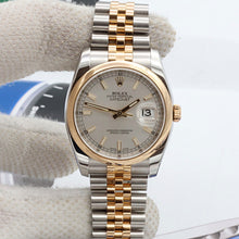Indlæs billede til gallerivisning Rolex Datejust ref. 116203 Silver Dial Jubilee - Full Set
