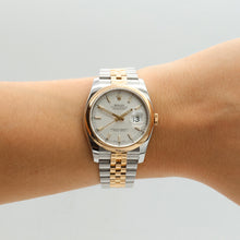 Indlæs billede til gallerivisning Rolex Datejust ref. 116203 Silver Dial Jubilee - Full Set
