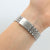 Rolex Datejust ref. 16220 White Roman (Small) Dial - Jubilee Bracelet