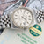 Rolex Datejust ref. 1601 - White Gold Bezel - Silver dial (VI) - Full Set