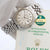 Rolex Datejust ref. 1601 - White Gold Bezel - Silver dial (VI) - Full Set