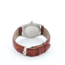 Cargar imagen en el visor de la galería, Rolex Precision ref. 6694 - Champagne Dial with Golden Indexes - Leather Strap
