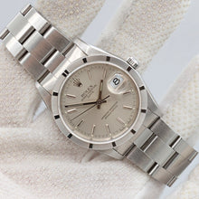 Indlæs billede til gallerivisning Rolex Date ref. 15210 - Silver Dial - Oyster Bracelet
