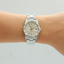 Indlæs billede til gallerivisning Rolex Date ref. 15210 - Silver Dial - Oyster Bracelet

