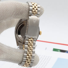 Carica l'immagine nel visualizzatore di Gallery, Rolex Datejust ref. 16013 -Steel/Gold - White Roman Dial
