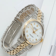 Carica l'immagine nel visualizzatore di Gallery, Rolex Datejust ref. 16013 -Steel/Gold - White Roman Dial
