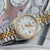Rolex Datejust ref. 16013 -Steel/Gold - White Roman Dial