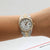 Rolex Datejust ref. 16013 -Steel/Gold - White Roman Dial