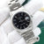 Rolex Date ref. 15000 Black Dial- Quickset Date - Oyster Bracelet