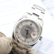 Carica l'immagine nel visualizzatore di Gallery, Rolex Datejust ref. 116200 Tuxedo Dial - Oyster - Full Set
