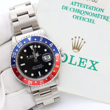 Cargar imagen en el visor de la galería, Rolex GMT-Master ref. 16700 - Pepsi Bezel - Full Set
