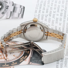 Carica l'immagine nel visualizzatore di Gallery, Rolex Datejust Lady ref. 69173 Steel/Gold - Grey Millennary Diamonds Dial - Jubilee
