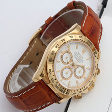 Carregar imagem no visualizador da galeria, Rolex Daytona ref. 16518 - White Dial - Full Set
