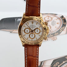 Carregar imagem no visualizador da galeria, Rolex Daytona ref. 16518 - White Dial - Full Set
