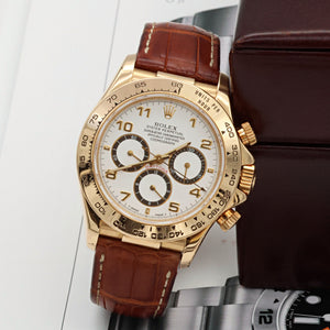 Rolex Daytona Ref. 16518 - Weißes Arabisches Zifferblatt