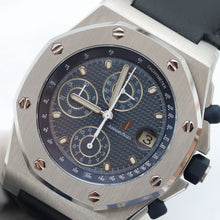 Cargar imagen en el visor de la galería, Audemars Piguet Royal Oak Offshore ref. 25770ST Blue dial - Full Set
