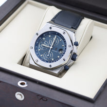 Cargar imagen en el visor de la galería, Audemars Piguet Royal Oak Offshore ref. 25770ST Blue dial - Full Set
