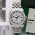 Rolex Datejust ref. 116234 White Roman Dial - Jubilee - Full Set