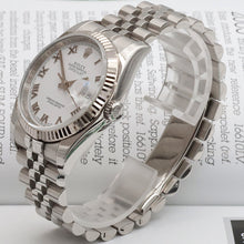 Cargar imagen en el visor de la galería, Rolex Datejust ref. 116234 White Roman Dial - Jubilee - Full Set
