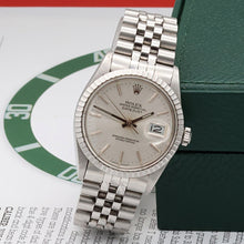 Cargar imagen en el visor de la galería, Rolex Datejust ref. 16030 - Jubilee Bracelet - Silver Dial V V
