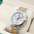 Rolex Daytona ref. 116503 steel/gold - White dial w/golden subs - Full Set