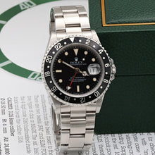 Charger l'image dans la galerie, Rolex GMT Master II 16710 - Pepsi Bezel "Tritium" Dial - Oyster
