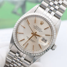 Cargar imagen en el visor de la galería, Rolex Datejust ref. 16030 Silver Dial with Golden indexes- Jubilee - Full Set
