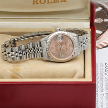 Carica l'immagine nel visualizzatore di Gallery, Rolex Lady-Datejust ref. 79174 - Salmon Arabic Dial - Jubilee bracelet

