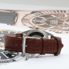 Load image into Gallery viewer, Rolex Datejust ref. 1601 - Blue Dial v2 - Leather strap
