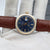 Rolex Datejust ref. 1601 - Blue Dial v2 - Leather strap