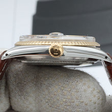 Load image into Gallery viewer, Rolex Datejust ref. 1601 - Blue Dial v2 - Leather strap
