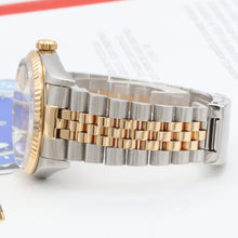Indlæs billede til gallerivisning Datejust ref. 16233 - Champagne Millennary Diamonds Dial - Jubilee Bracelet

