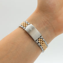 Indlæs billede til gallerivisning Datejust ref. 16233 - Champagne Millennary Diamonds Dial - Jubilee Bracelet
