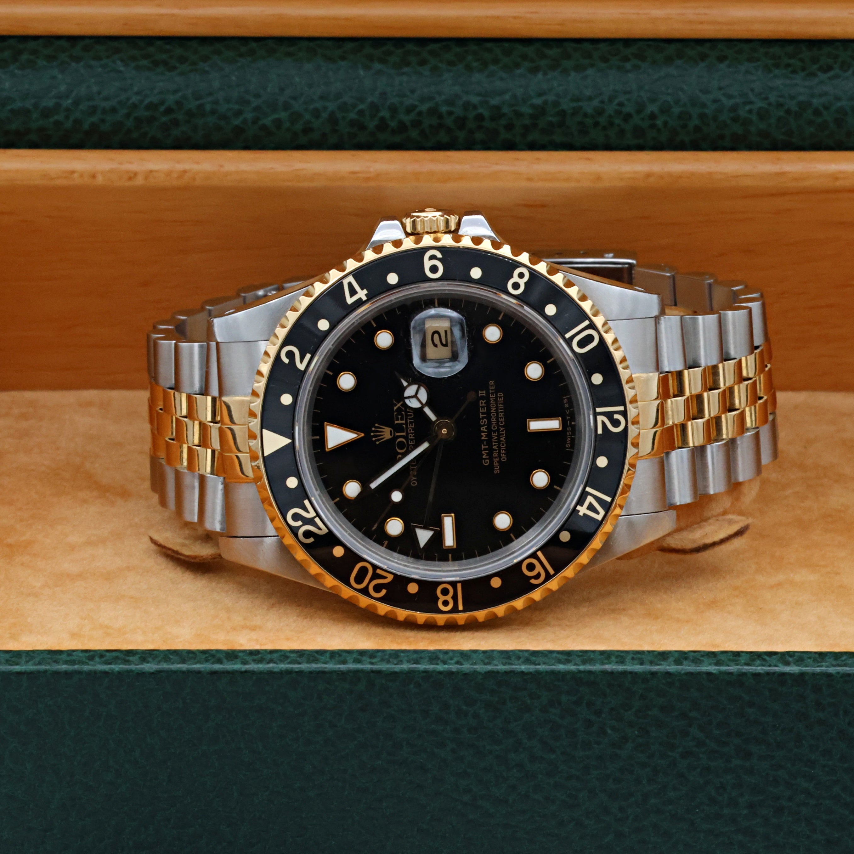 Rolex GMT-Master II ref. 16713 Jubilee bracelet