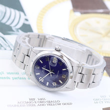 Load image into Gallery viewer, Rolex Precision Date ref. 6694 Blue Arabic Dial - Oyster
