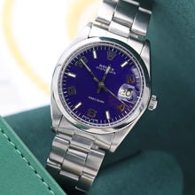 Load image into Gallery viewer, Rolex Precision Date ref. 6694 Blue Arabic Dial - Oyster
