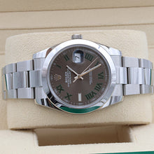 Indlæs billede til gallerivisning Rolex Datejust ref. 126300 Wimbledon Dial Oyster bracelet - Full Set
