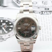 Indlæs billede til gallerivisning Rolex Datejust ref. 126300 Wimbledon Dial Oyster bracelet - Full Set
