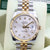 Rolex Datejust Ref. 116233 Silber -Zifferblatt mit Diamanten - Voller Satz