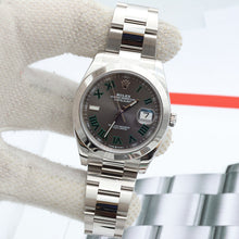 Indlæs billede til gallerivisning Rolex Datejust ref. 126300 Wimbledon Dial Oyster bracelet - Full Set
