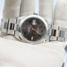 Indlæs billede til gallerivisning Rolex Datejust ref. 126300 Wimbledon Dial Oyster bracelet - Full Set
