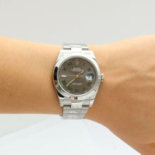 Indlæs billede til gallerivisning Rolex Datejust ref. 126300 Wimbledon Dial Oyster bracelet - Full Set
